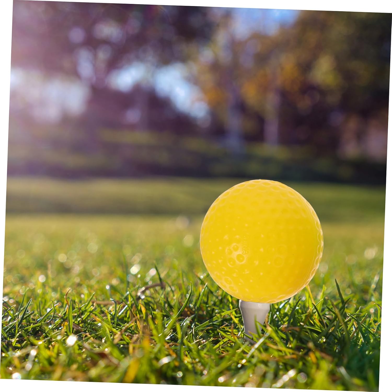 22pcs Blitz Balls Non-Porous Practice Balls Soft Lightweight for Indoor Swing Practice Random Color