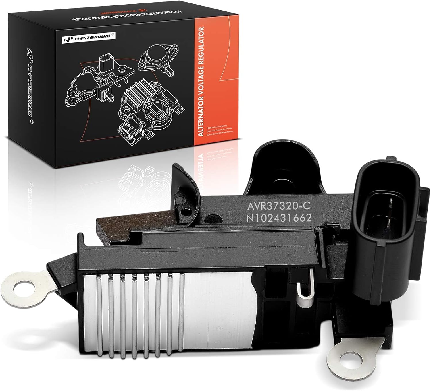 A-Premium Alternator Voltage Regulator Compatible with Kia Sorento 2012 2013 2.4L, 14.5V B-Circuit 14.5 Vset