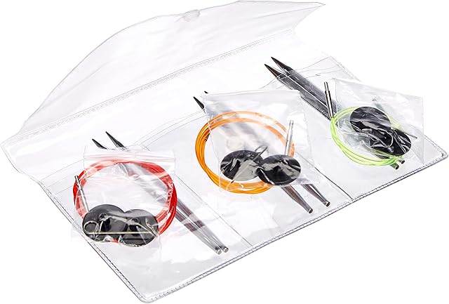 KnitPro KP10604 Nova Metal Interchangeable Needle Starter Set, Silver