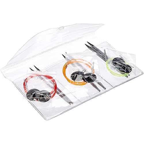 KnitPro Nova Metal Interchangeable Needle Starter Set, Silver