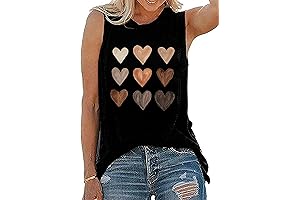 Chic and Feminine Valentines Tank Top