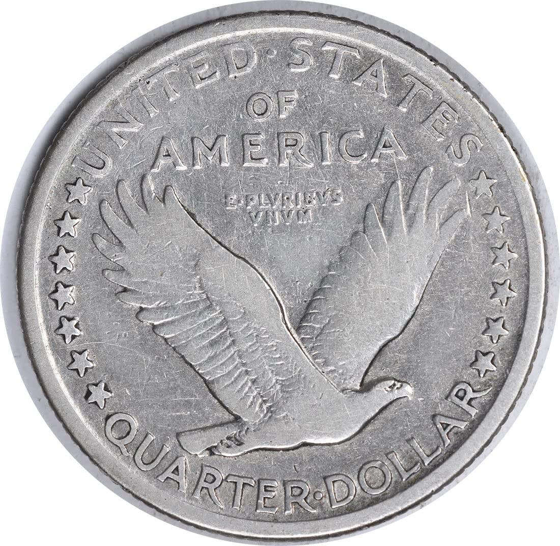 1917 P Standing Liberty Type 1 Quarter Uncertified G