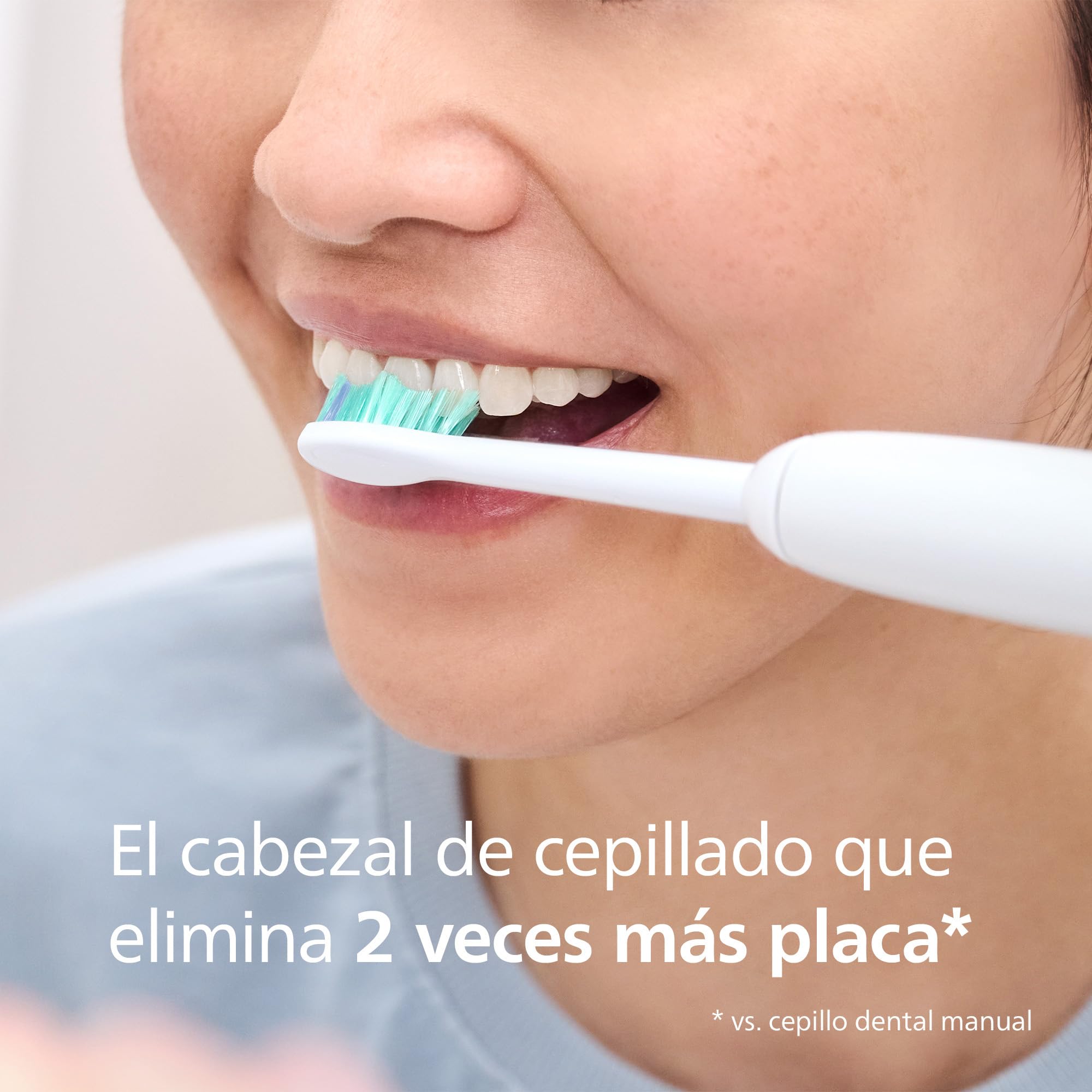 Philips Sonicare C1 ProResults, cabezales de cepillo dental de repuesto originales, blanco, paquete de 4, HX6014/87