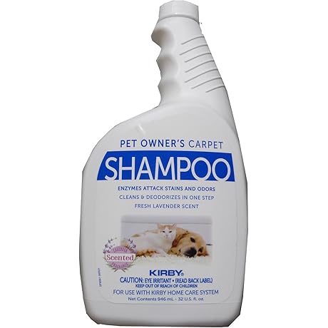 Kirby Pet Owner Foam Carpet Shampoo: Your Carpet Stain Nemesis