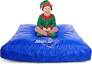 Skil-Care Crash Pad, Crash Pads for Kids Sensory Room Equipment, Sensory Crash Mat, Soft Foam Landing Zone for Sensory Input, Bean Bag Alternative for Reading and Relaxation, 3'x4' 5'x5' 6'x6' 8'x8'