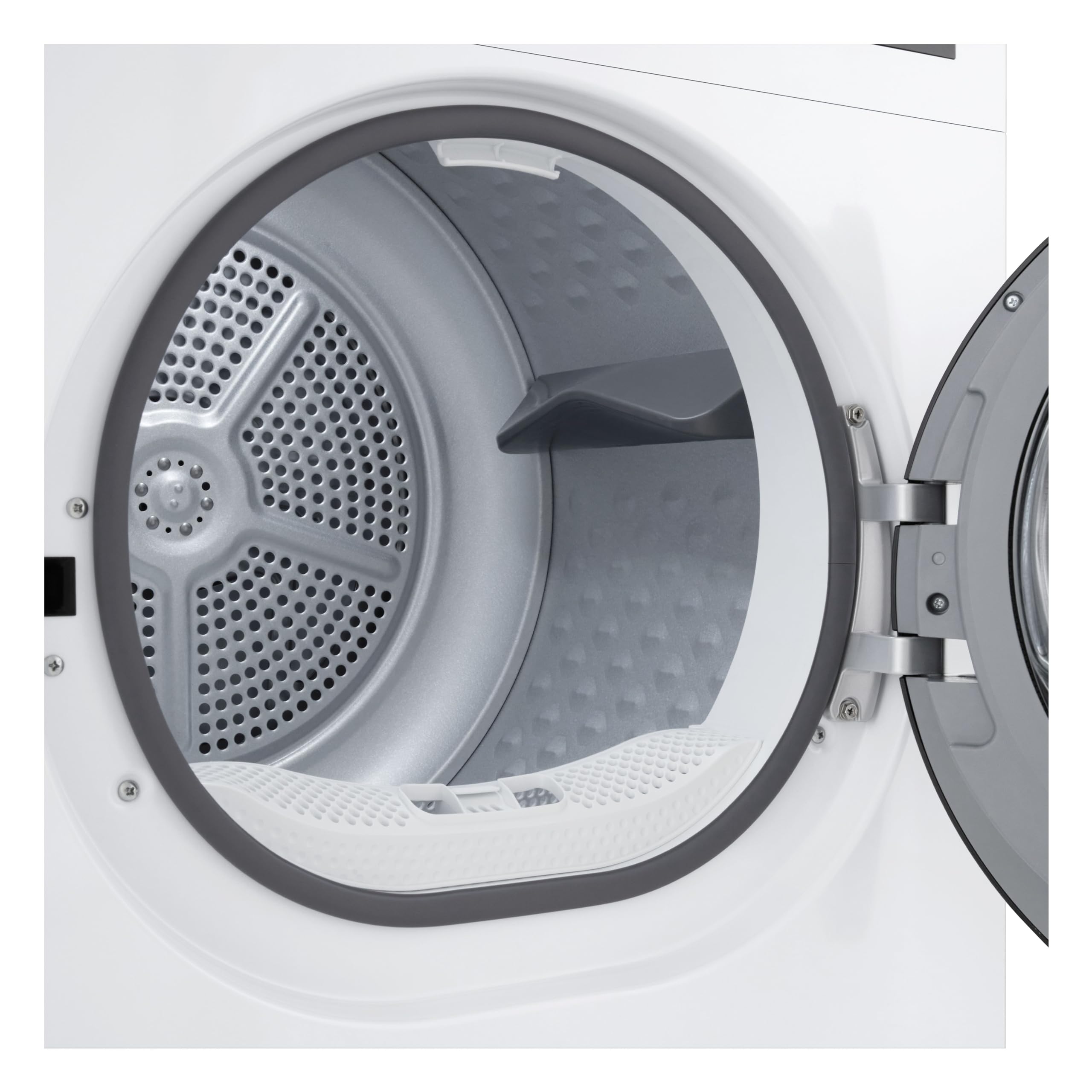 LG RNA1008NWK Asciugatrice Pompa di Calore 8 kg, Classe D, Asciugatura Delicata a Bassa Temperatura con Sensore, Serie A1, 8 Programmi, Cestello in Acciaio Galvanizzato, Bianco