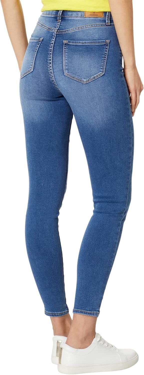 U.S. Polo Assn. USPA Ultra High-Rise Jeans in Medium Wash Denim Medium Wash Denim 13 29 - Image 2