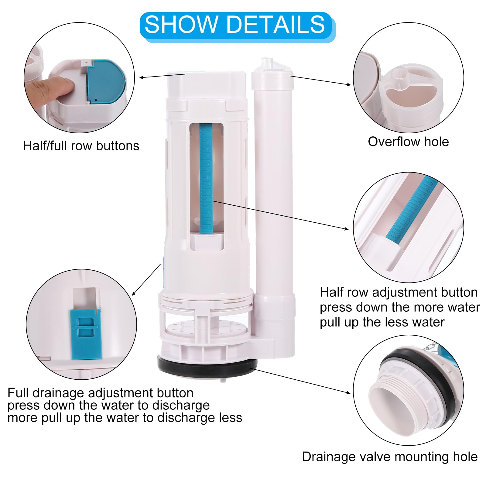 uxcell Toilet Flush Valves - Image 4