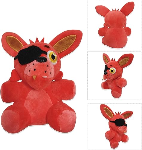 Miniatura 4 de TZMAPU Fazbear Plush Foxy, Withered Purple Bunny, Stuffed Animal Figure Toys Gift for Kids, Security Breach Plush for Lovers (3PCS)