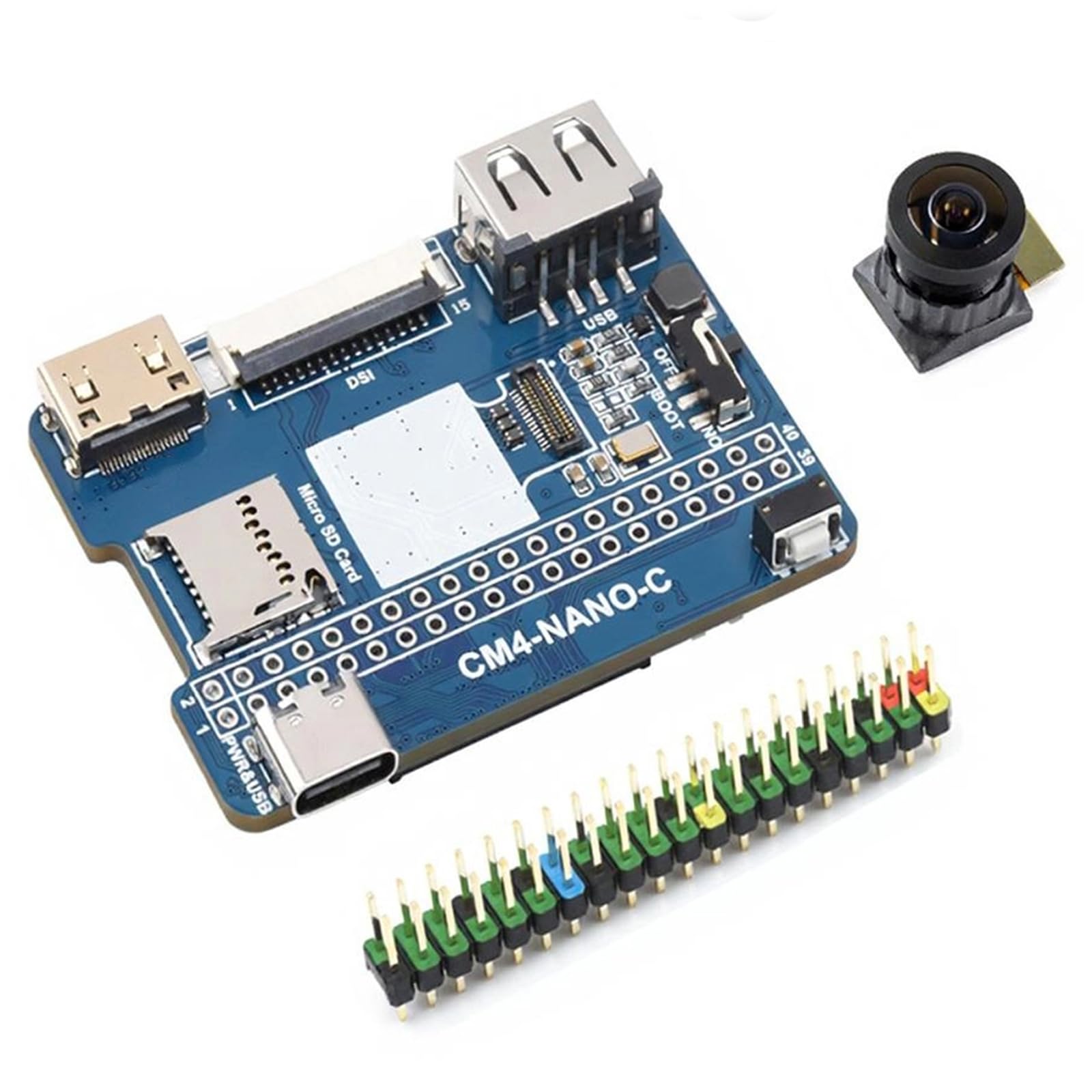 Scheda di espansione ad alta velocità del modulo di elaborazione 4 con GPIO a 40 pin e opzione di connettività multipla