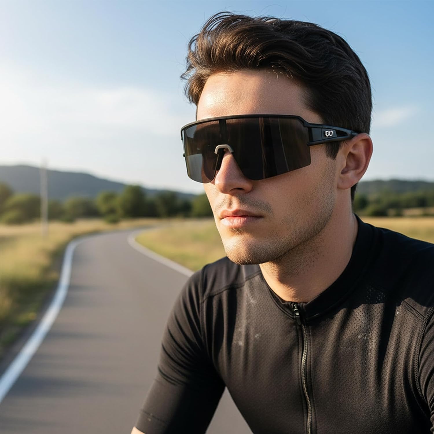 AVV Polarized cycling glasses sports sunglasses,UV400 Protection Fishing Driving running baseball sunglasses for men women - Image 2