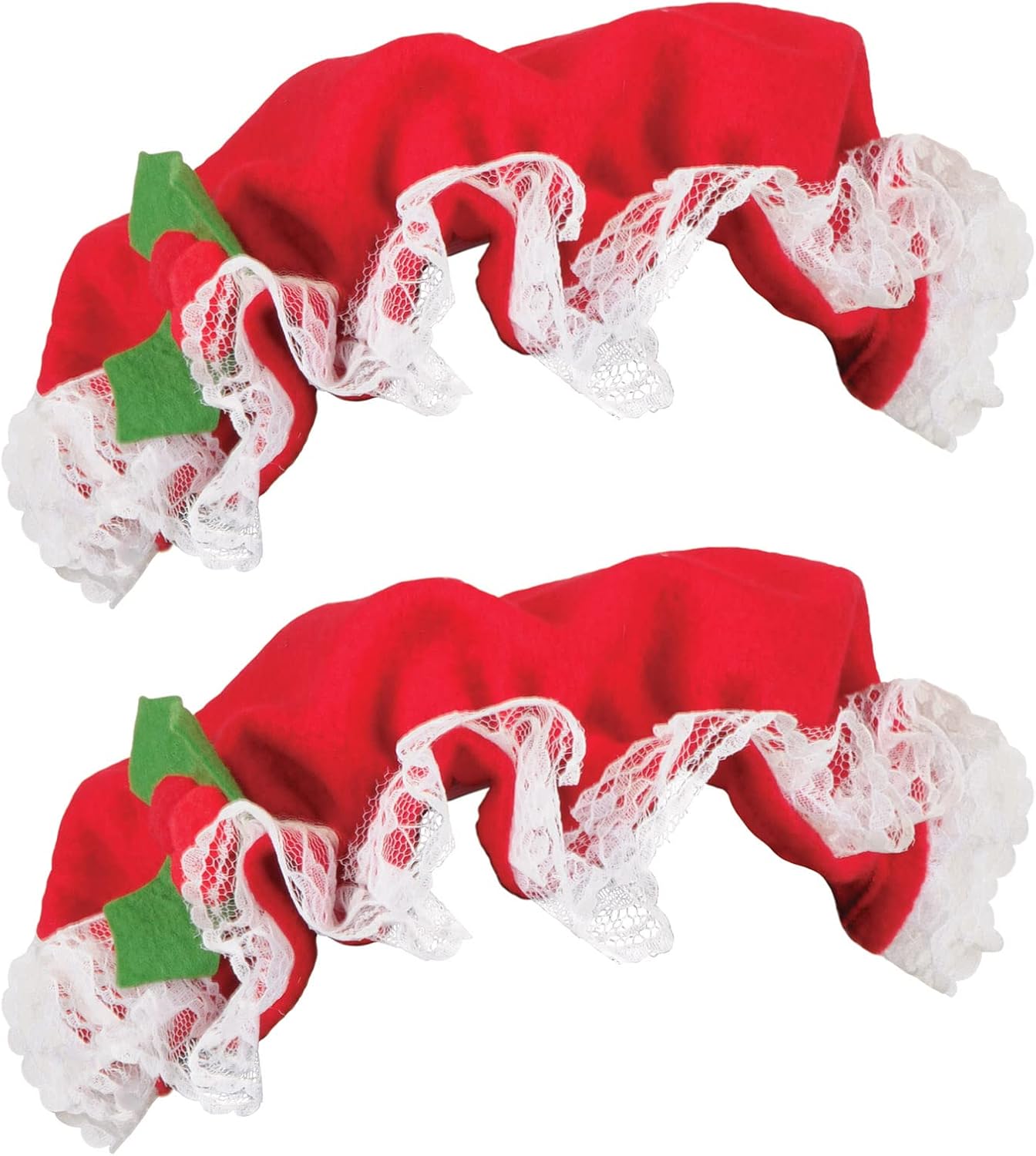 Beistle Christmas Hats, Santa & Mrs Claus Festive Headwear for X-Mas Parties, Parades, Office Events & Family Gatherings