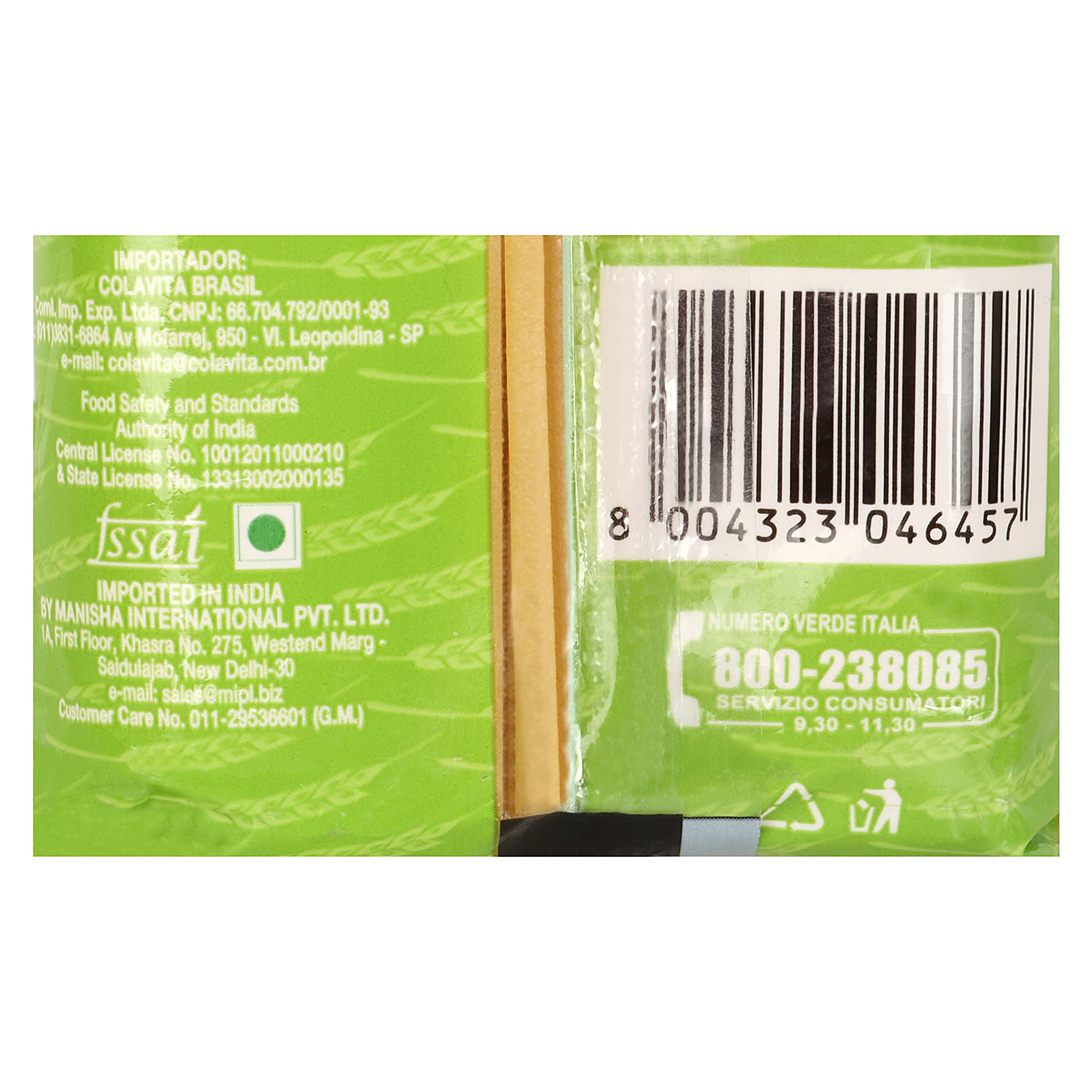 Colavita Linguine Pasta 500g | Hard Durum Wheat Pasta | ‎High Fibre | Organic and Versatile | No Artificial Ingredients - Image 6 thumbnail