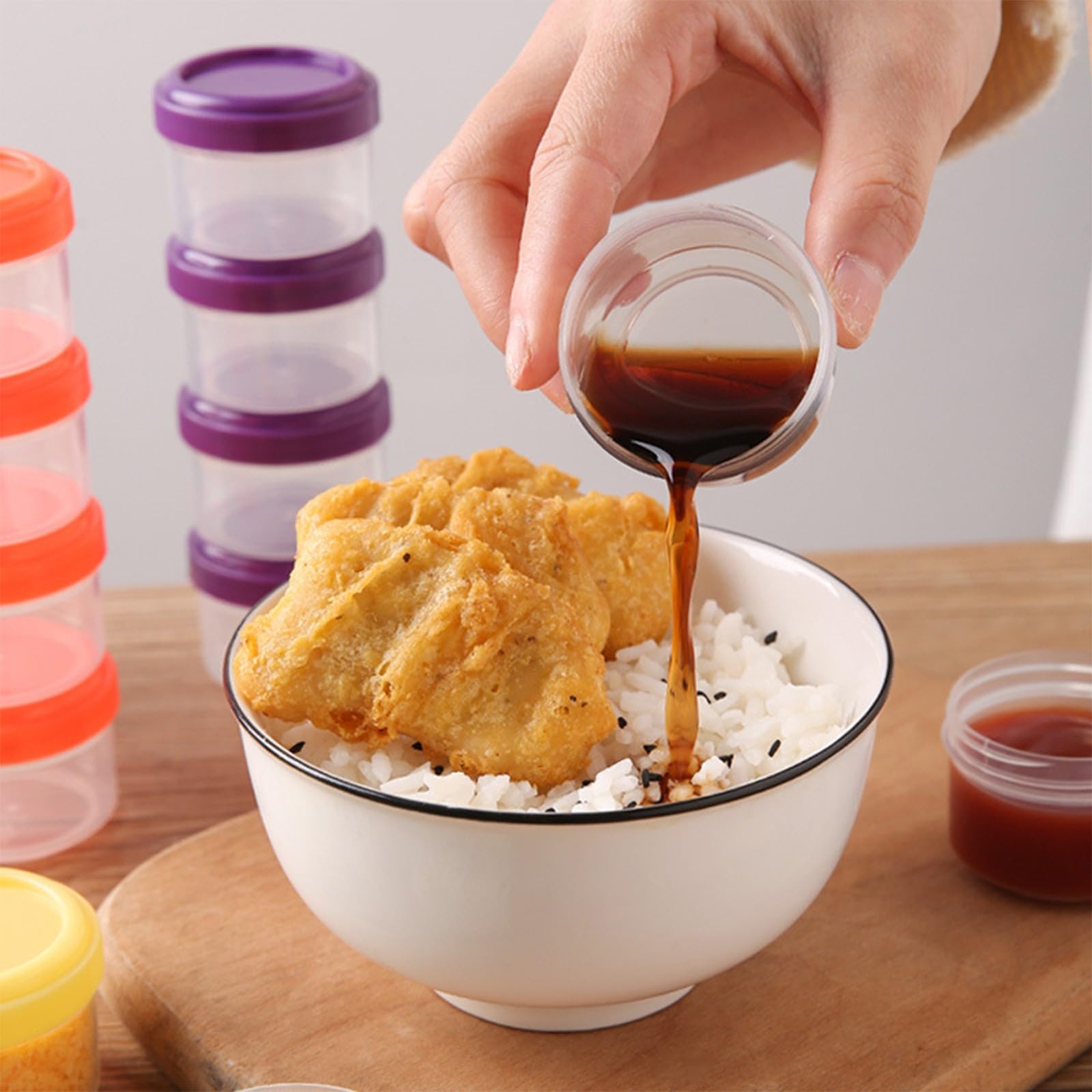 Lot De 20 Mini Pots à Crème De 10 Ml/10 G Avec Couvercles, En Plastique Anti -fuite à Large Goulot Pour Le Rangement De Voyage, Produits De Beauté, Crèmes Pour Le Visage, Bricolage