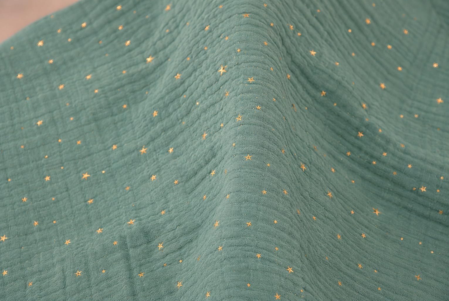 YellowNest Toile de Lit Cabane - Ciel de Lit Cabane 90x190 cm ou 90x200 cm - 100% Mousseline de Coton - sans Guirlande (Eucalyptus, 130 x 400 cm)