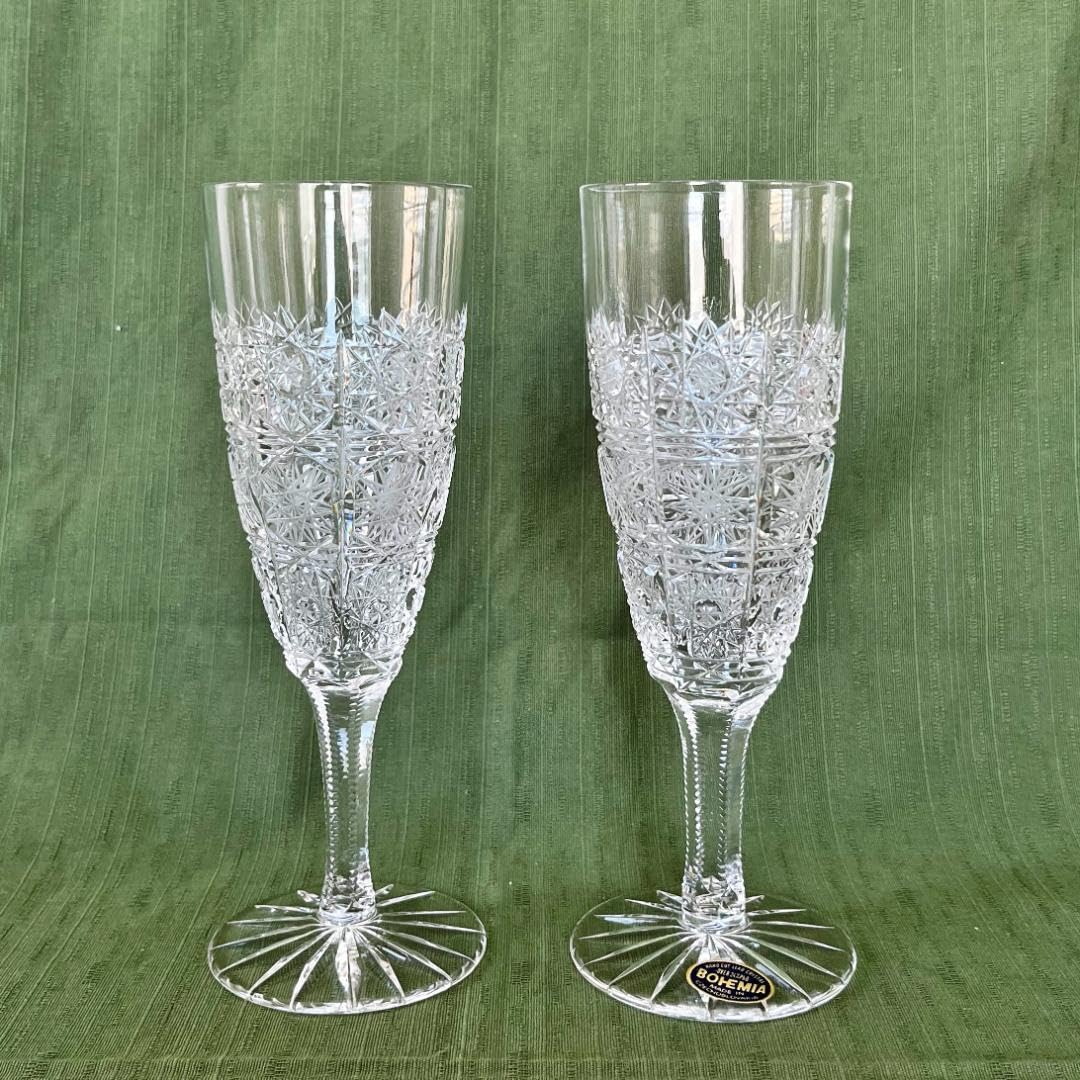 Amazon.co.jp: ボヘミアングラス PK500ハンドカット クリスタル