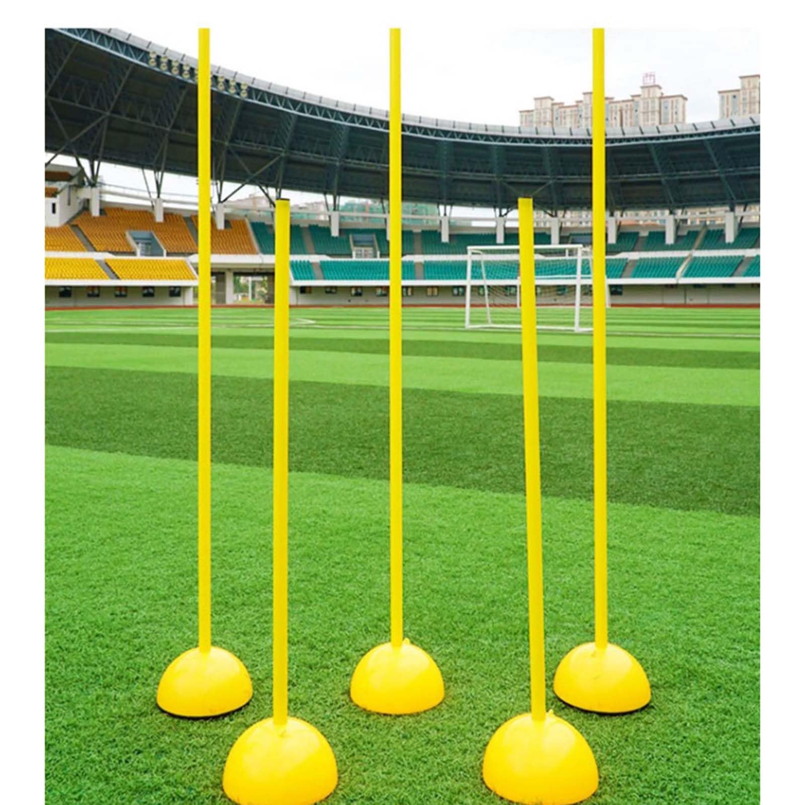 Bâtons d'entraînement réglables avec base pour le sport indoor et outdoor