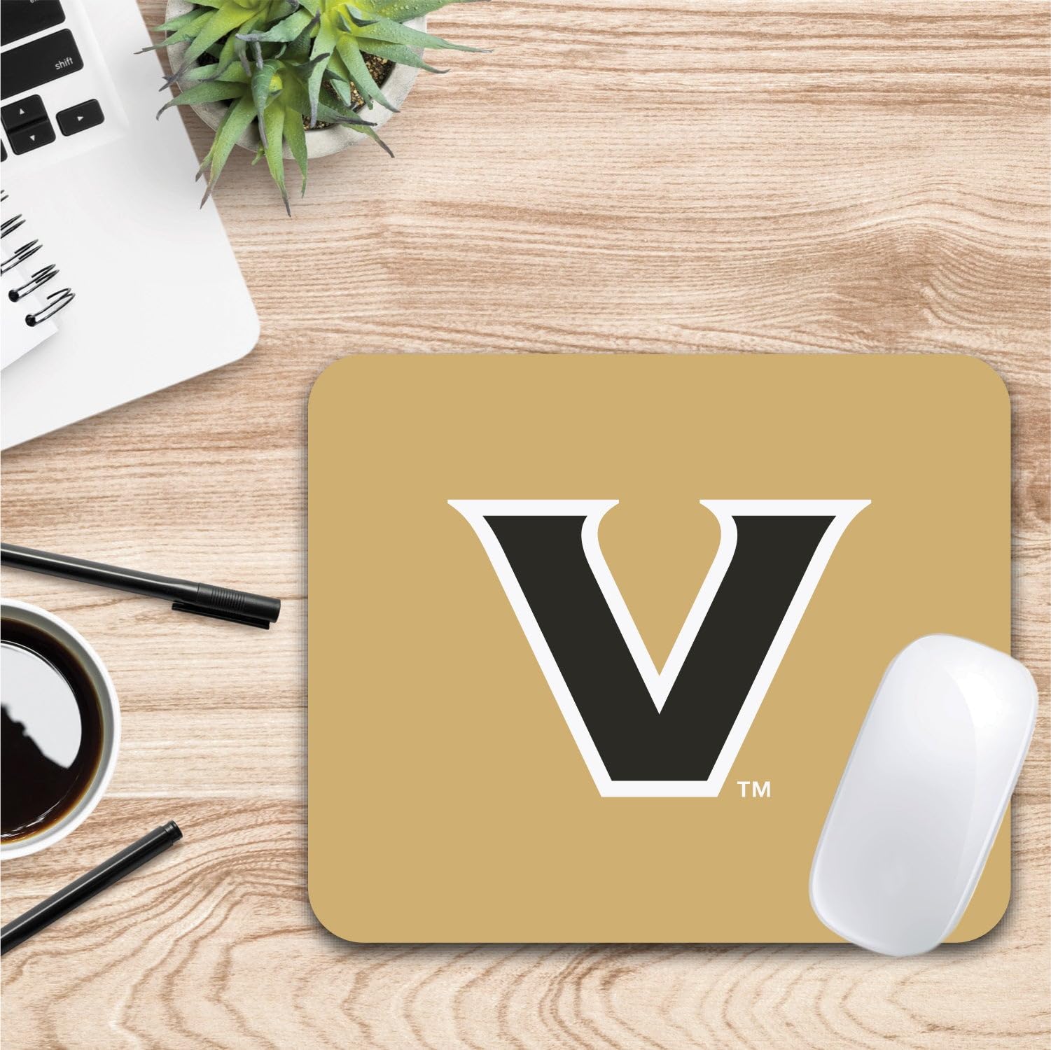 Mouse Pad, Fabric, Vanderbilt University Standard/Classic Gold