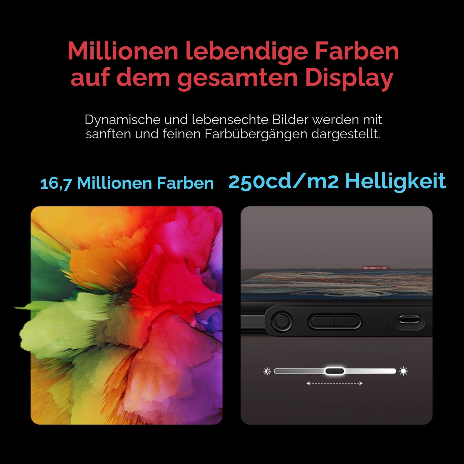 XPPen Artist 15.6 Pro V2 Grafiktablett mit Bildschirm, 16384 Druckstufen, 15,6 Zoll tragbares Grafikdisplay, 8 Shortcut-Tasten, kompatibel mit Windows Chrome OS