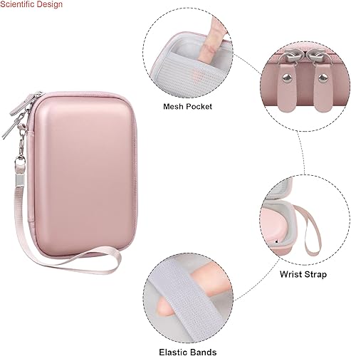 Miniatura 4 de Elonbo Estuche de transporte para la colección Blinger Deluxe Glam, gemas de repuesto, kit Bedazzler con diamantes de imitación, gemas para el