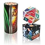 3D Flips Magic Cube Set, 3 Pack Infinity Cube Fidget Toys, Transforms Puzzle Cubes for Stress Anxiety Relief and Kill Time, Nice Gifts for Kids and Adults
