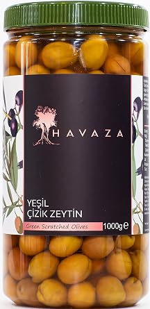 HAVAZA Green Scratch Olive - 1000 gr. 201-230 Caliber