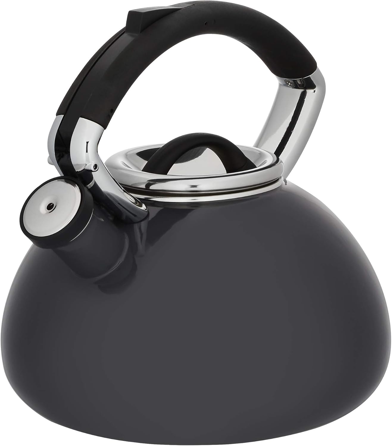 Copco 5236583 Whistling EnamelonSteel Tea Kettle, 2.4