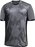 Vista 57 de Camiseta deportiva SOL Athletic para hombre, refrescante, transpirable, cómoda Dorado/Negro