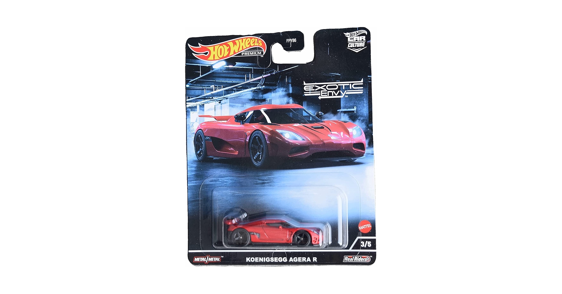 Amazon.com: Hot Wheels Koenigsegg Agera R, Exotic Envy 3/5