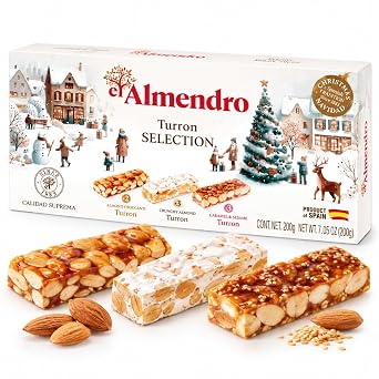 Turrones From Spain Christmas Nougat Candy Gift