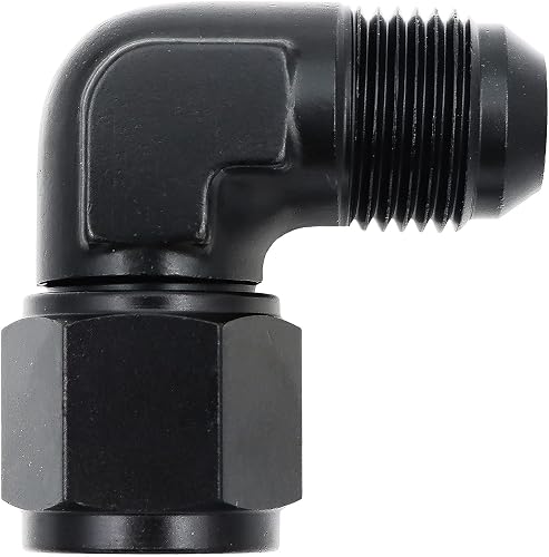 MONOKING 8AN Female to 8AN Male Flare 90 Degree Swivel Fitting Adapter Union Cou