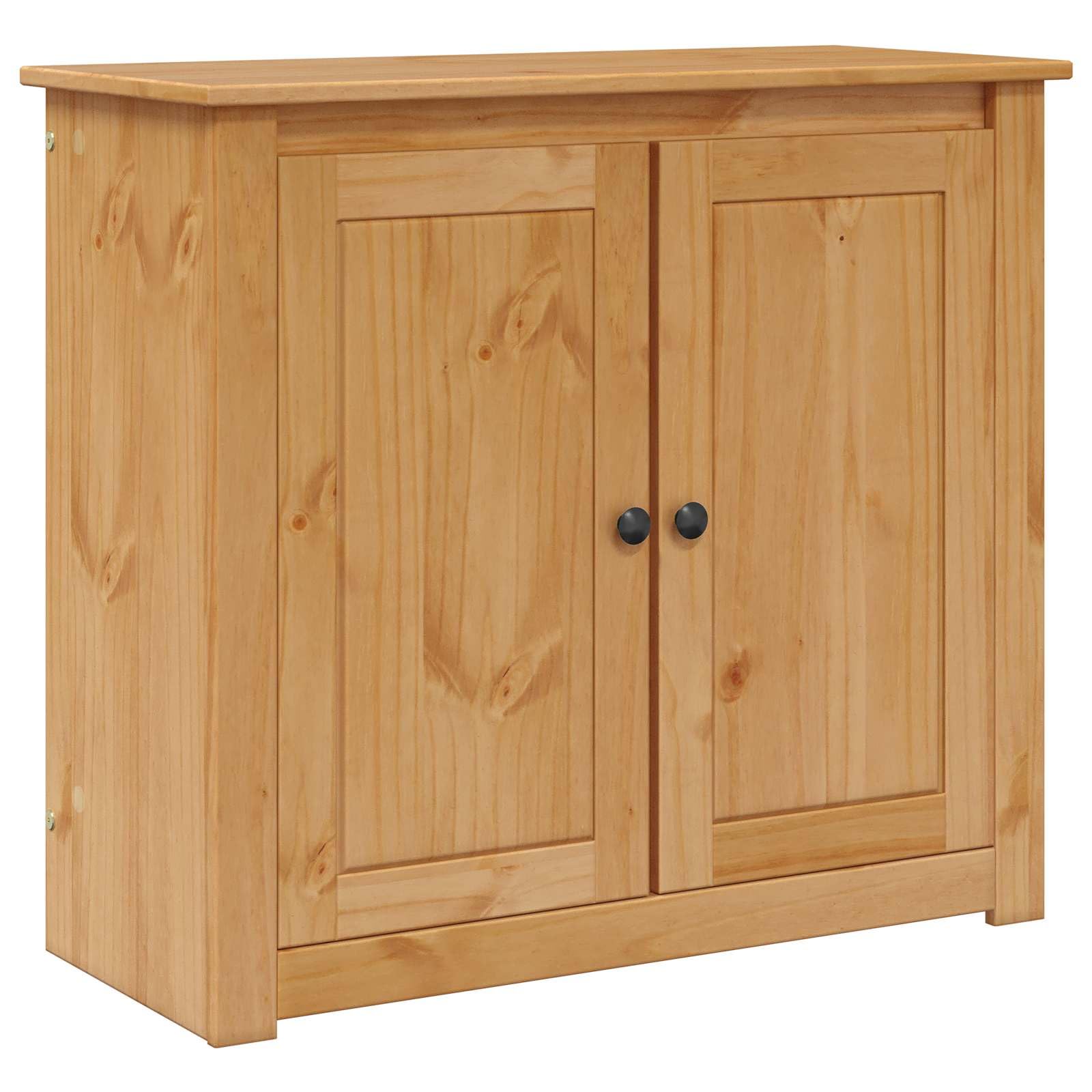 vidaXL Supporto per Acquario PANAMA Marrone 81 x 36 x 73 cm, Supporto in Legno di Pino per Acquario, Unità Moderna, Base Funzionale, Stile per Habitat Marino
