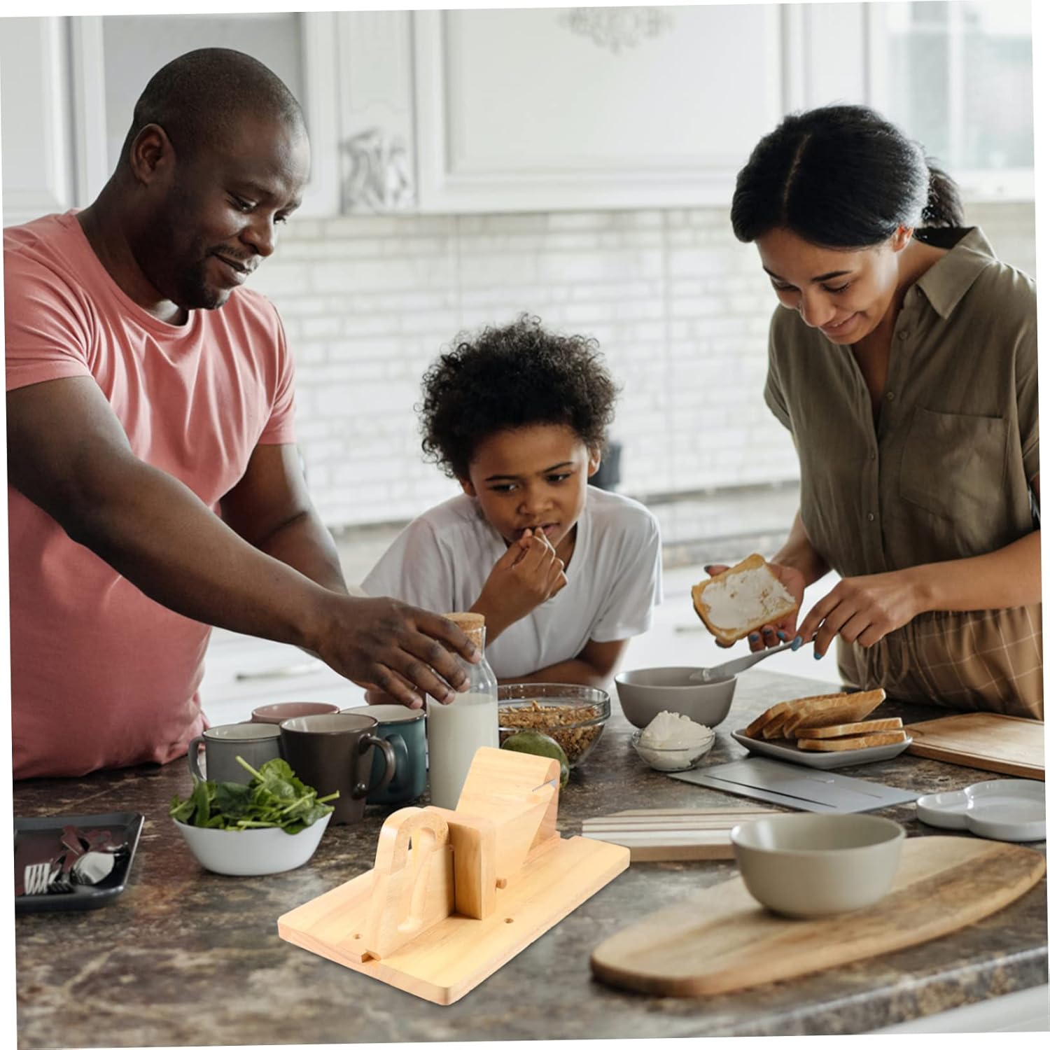 Sausage Cutter with Wooden Handle Lightweight Hot Dog Slicing Tool for Easy Camping Picnics and Home Use Versatile Meat and Vegetable Slicer