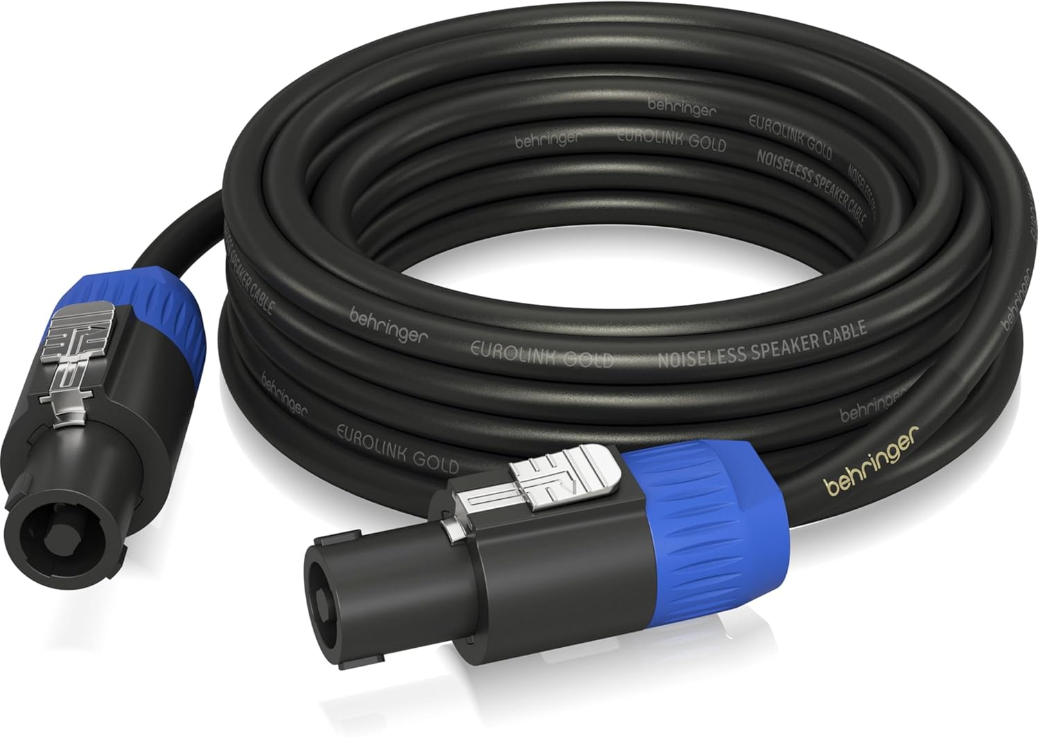 Behringer Speaker Cable - Speaker Twist Connectors - 10 m / 32.8 ft - Gold Performance - GLC2-1000