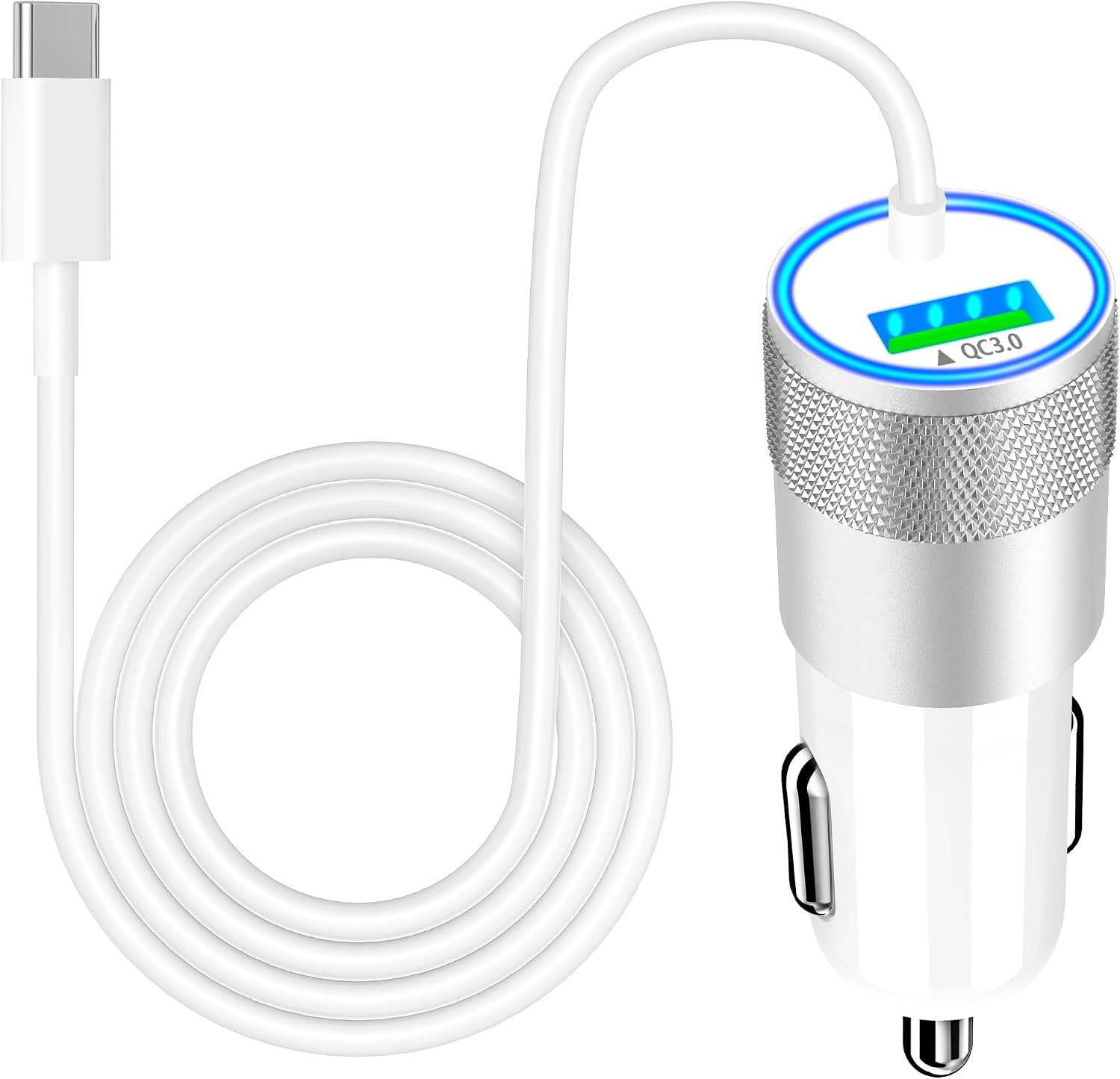 Apple MFi Certified iPhone 17 Car Charger Fast Charging + 6FT Type-C Cable