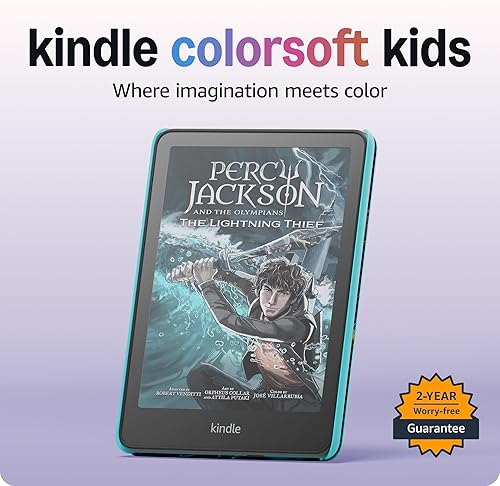 Tienda Kindle Colorsoft Kids 16 GB (último modelo), el primer Kindle para niños en color, Fantasy River