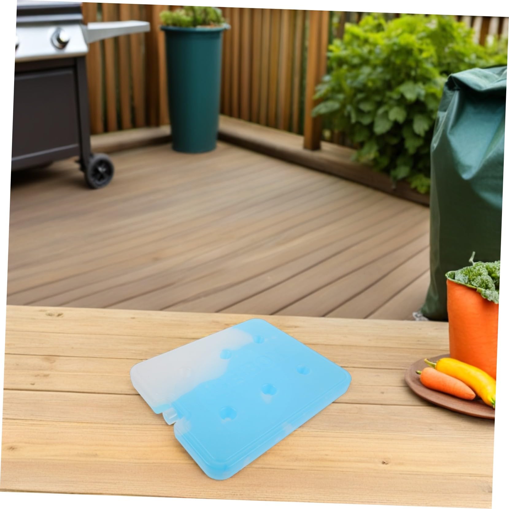 Ice Packs Réutilisables Blocs Réfrigérants Étanches à Capacité pour Isolation Renforcée pour Pique Niques Camping et Conservation Alimentaire Extérieur