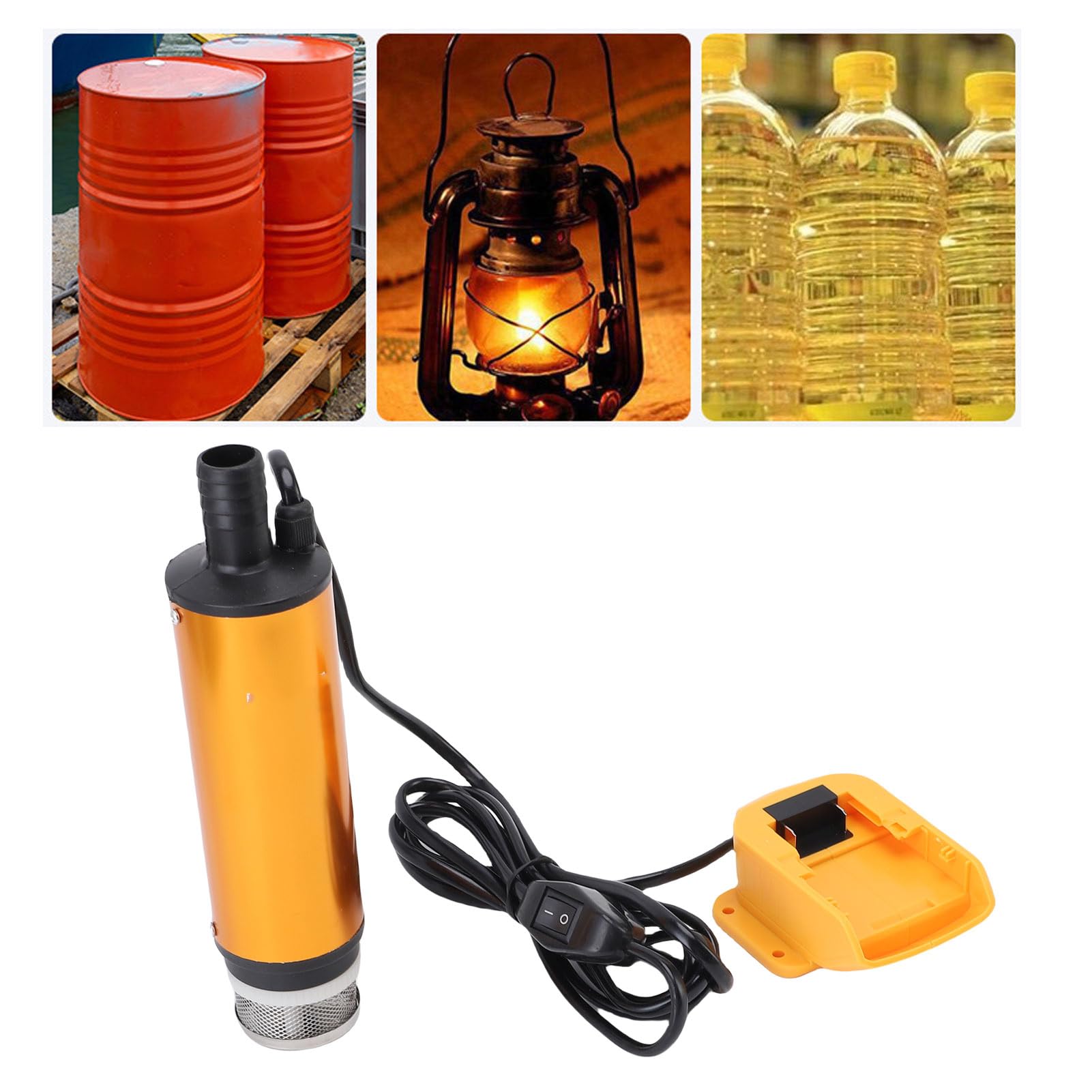 YWBL-WH Pompa Sommergibile Senza Fili da 120 W, Pompa Autoadescante per
