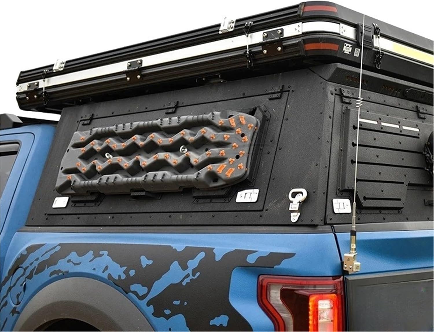 Manganese Steel Hard Aluminum AlloyFactory Custom 4x4 Pick Up Pickup Truck Bed Canopy Topper with Window Compatible with Ford F150 Bed Cover