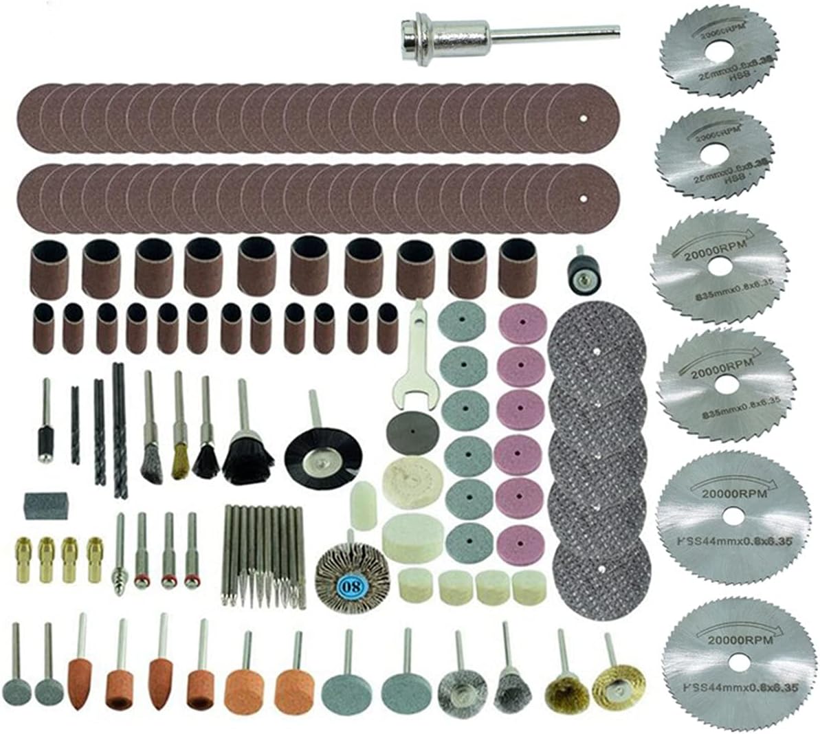 ZTBH Power Tool Accessories Mini Electric Drill Engraving Machine Accessories, Electric Tool Polishing Accessories pawer Tool Accessories Set (Color : W092)