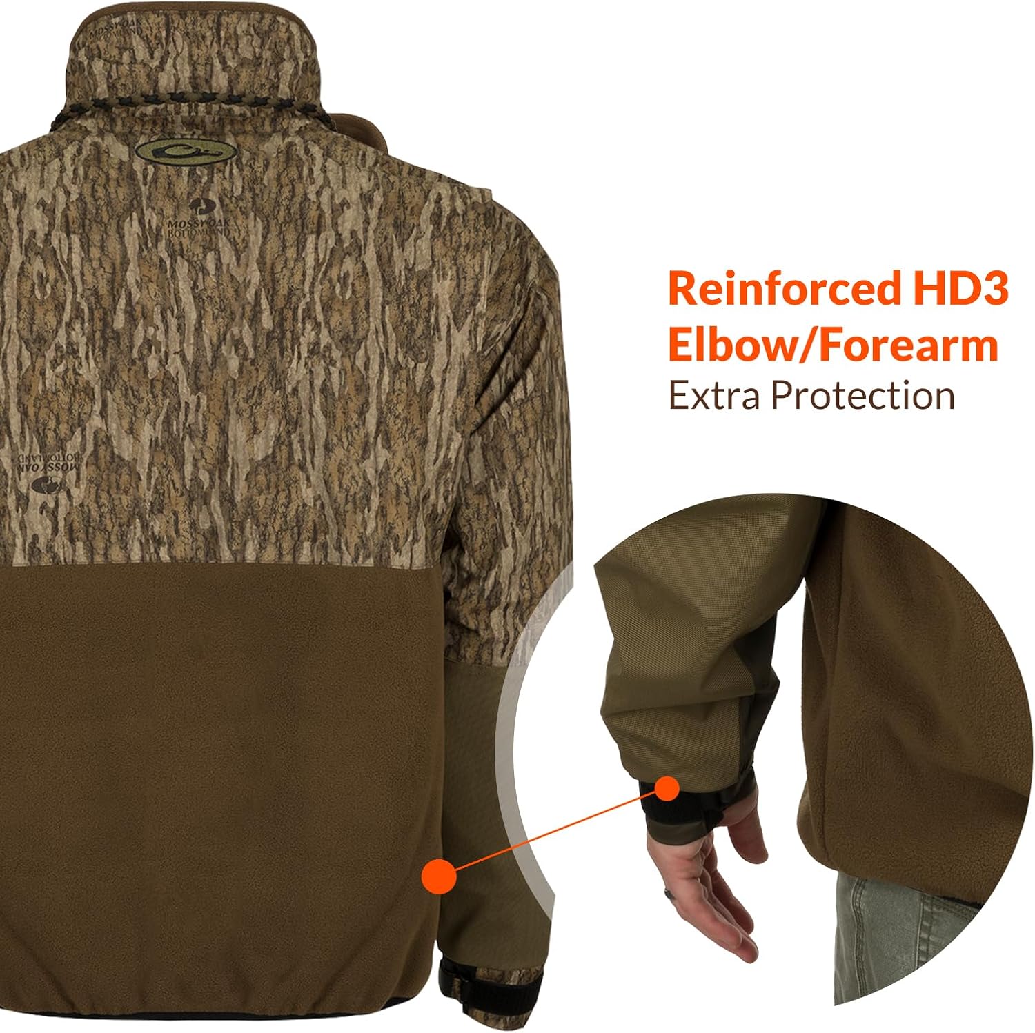 Drake Waterfowl Men Mst G-flex Eqwader Full Zip Jacket - Image 4