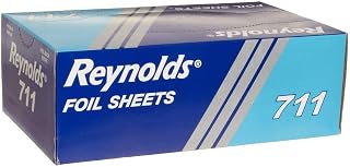 Reynolds Pop-Up Interfolded Aluminum Foil Sheets, 500 Count - Easy Dispense for Grilling, Freezing & Food Wrapping