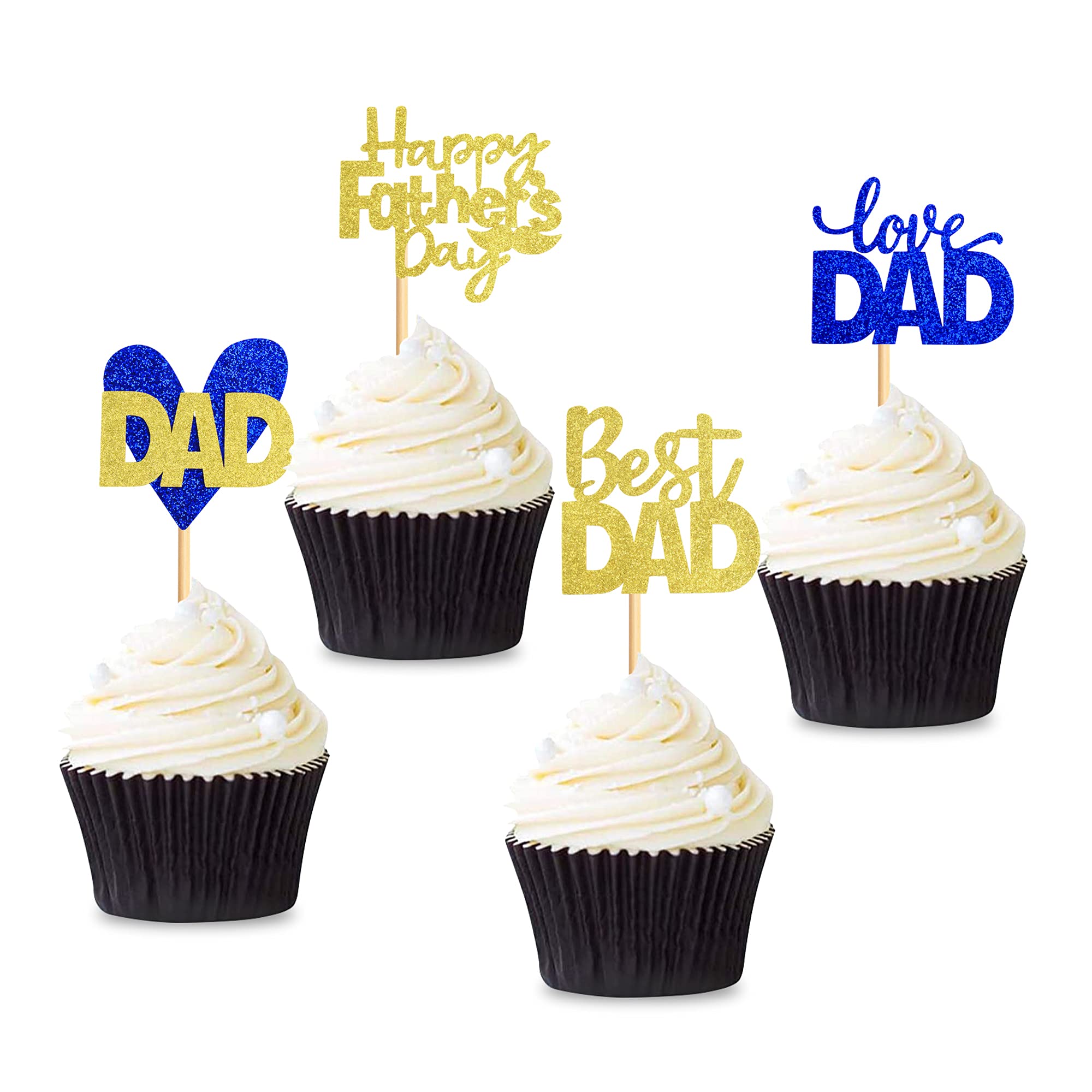 Happy Birthday Dad Cupcakes