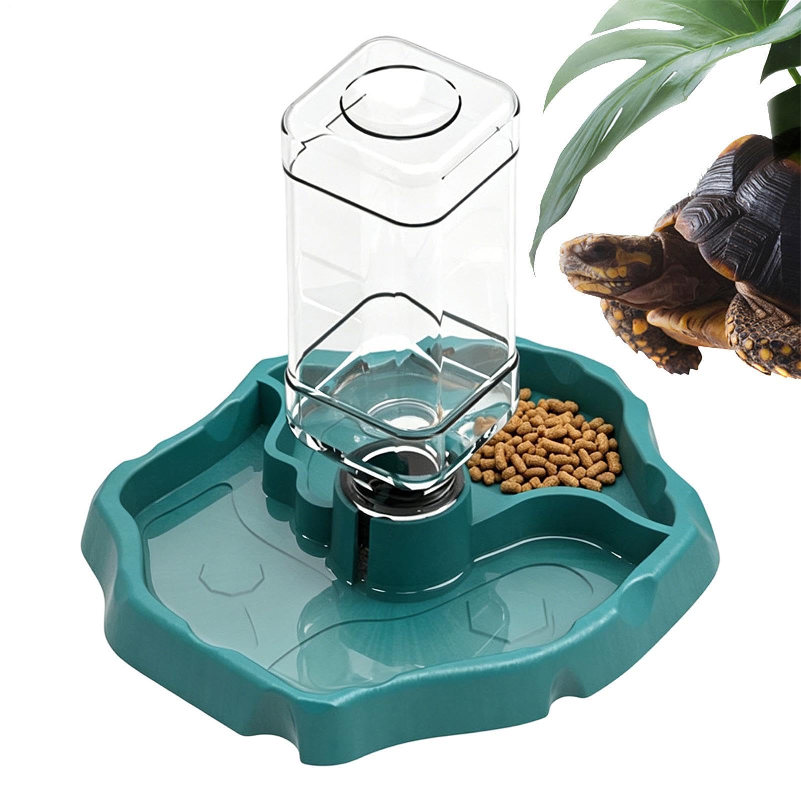 Dispensador de agua para reptiles ideal para el bienestar de geckos en terrarios