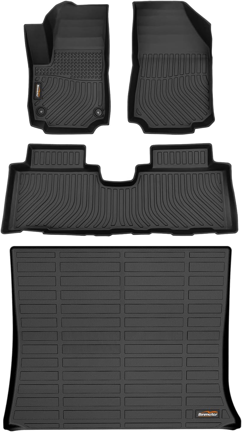 BinmotorFloor Mats Cargo Liner Set for GMC Terrain 2024
