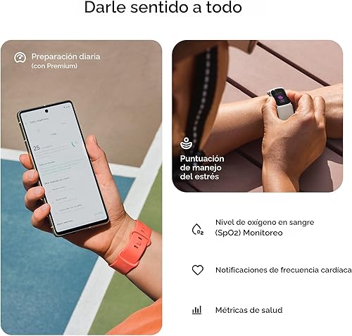 Miniatura 5 de Fitbit Charge 6 - Rastreador de actividad física con aplicaciones de Google, frecuencia cardíaca en equipos de ejercicio, membresía premium de 6