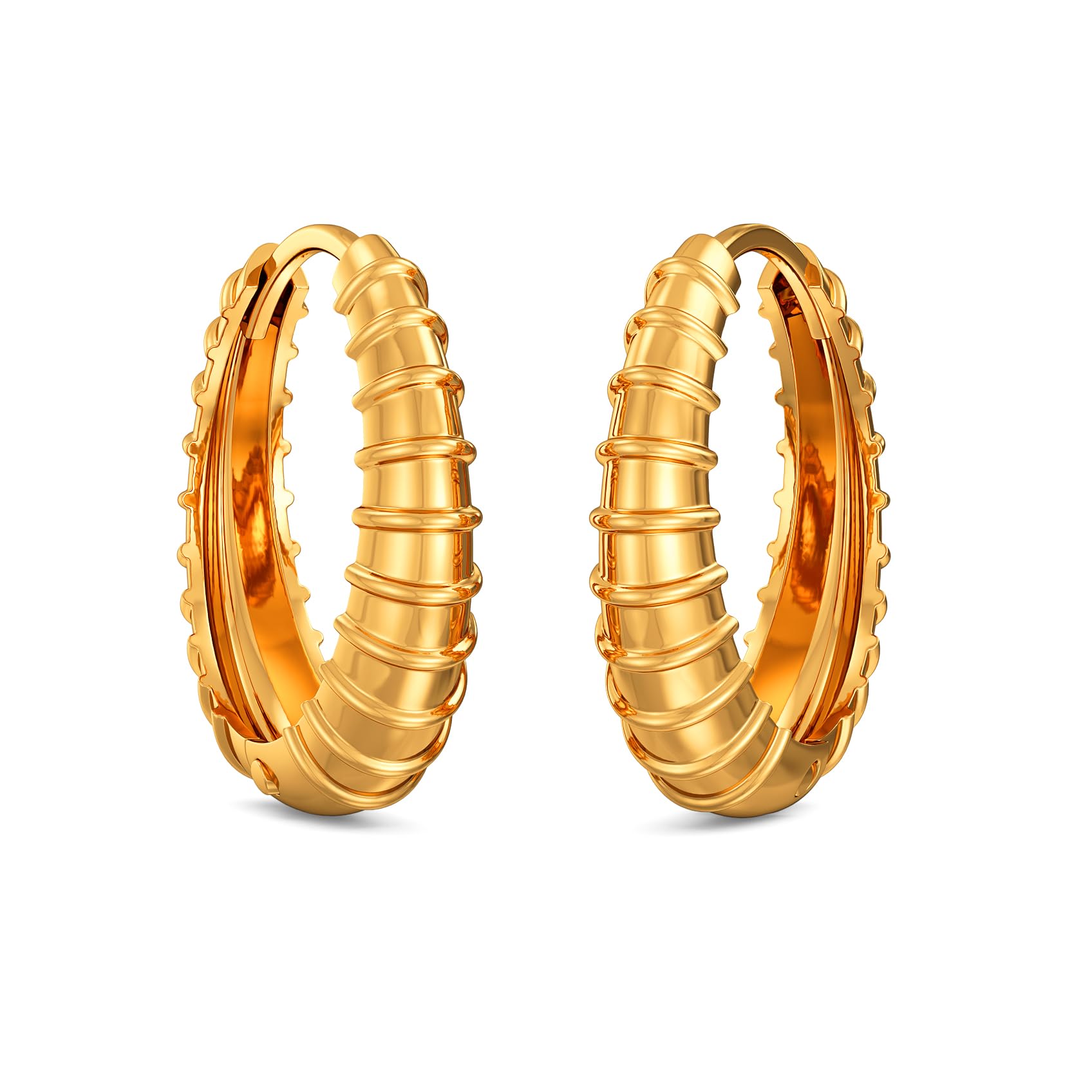 Joyalukkas 22K(916) Spherical Gold Earring for Unisex (B0CV7YS99Z) Amazon Price History, Amazon Price Tracker