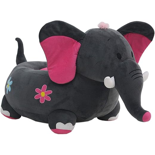 HELLO BABY Soft Plush Baby Sofa Seat Standard Beige