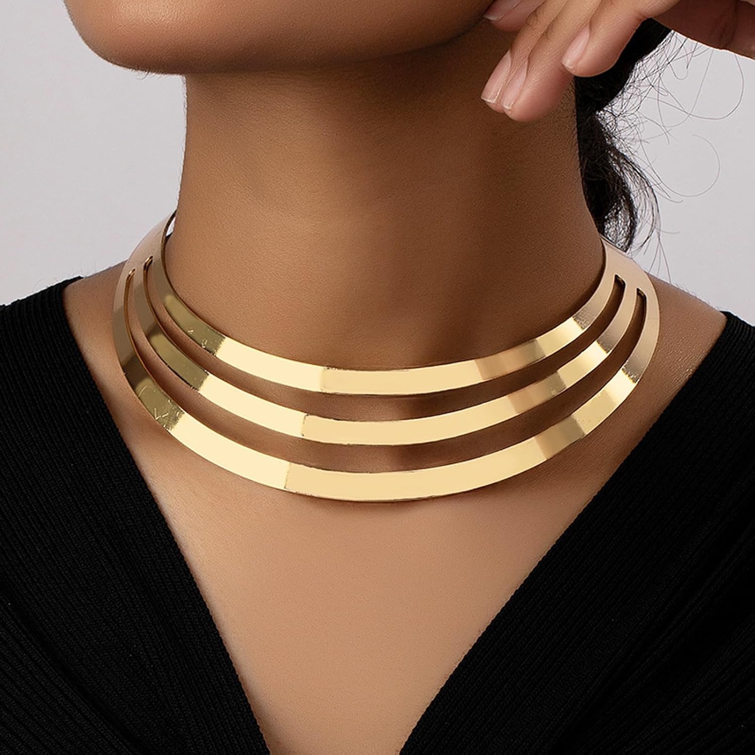 Chunky Gold Necklace Gold Statement Necklace for Bangladesh Ubuy