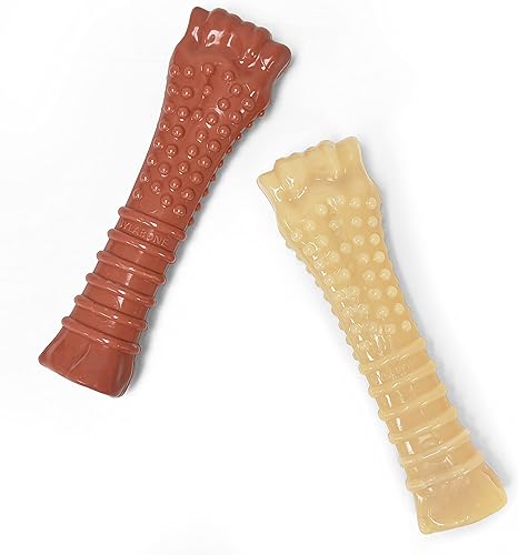 Miniatura 15 de Nylabone Power Chew Juguete masticable duradero con sabor original, para perros grandes, para masticadores agresivos, resistentes y duraderos,